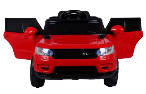 Autko Start Run na akumulator Czerwony SUV + Pilot + Funkcje bezpieczeństwa Autko Start Run na akumulator Czerwony SUV + Pilot + Funkcje bezpieczeństwa