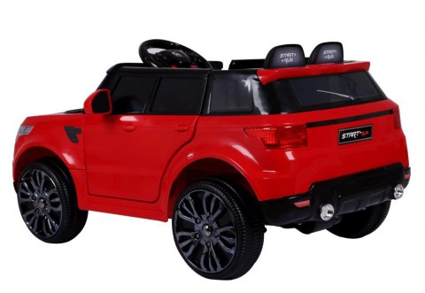 Autko Start Run na akumulator Czerwony SUV + Pilot + Funkcje bezpieczeństwa Autko Start Run na akumulator Czerwony SUV + Pilot + Funkcje bezpieczeństwa
