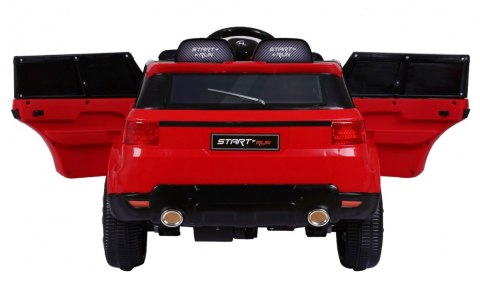 Autko Start Run na akumulator Czerwony SUV + Pilot + Funkcje bezpieczeństwa Autko Start Run na akumulator Czerwony SUV + Pilot + Funkcje bezpieczeństwa
