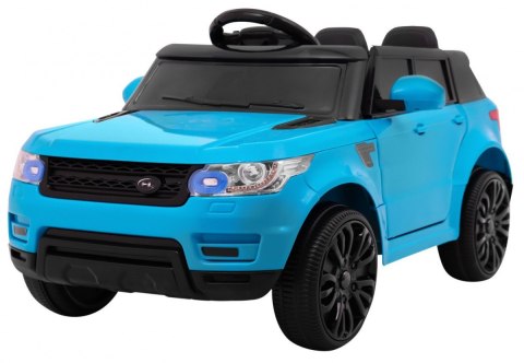 Autko Start Run na akumulator, Niebieski SUV + Pilot + Funkcje bezpieczeństwa Autko Start Run na akumulator, Niebieski SUV + Pilot + Funkcje bezpieczeństwa