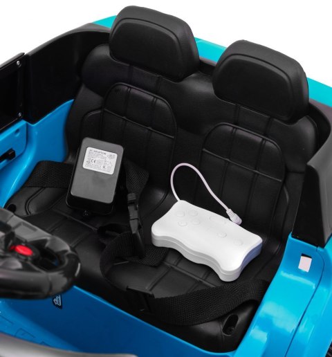 Autko Start Run na akumulator, Niebieski SUV + Pilot + Funkcje bezpieczeństwa Autko Start Run na akumulator, Niebieski SUV + Pilot + Funkcje bezpieczeństwa