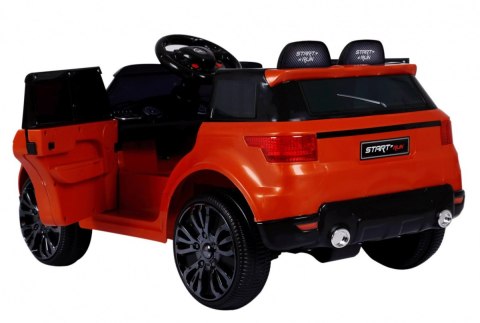Autko Start Run na akumulator, Pomarańczowy SUV + Pilot Autko Start Run na akumulator, Pomarańczowy SUV + Pilot