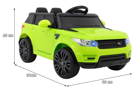 Autko Start Run na akumulator, Zielony SUV + Pilot Autko Start Run na akumulator, Zielony SUV + Pilot