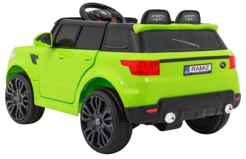 Autko Start Run na akumulator, Zielony SUV + Pilot Autko Start Run na akumulator, Zielony SUV + Pilot