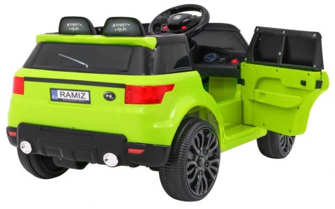 Autko Start Run na akumulator, Zielony SUV + Pilot Autko Start Run na akumulator, Zielony SUV + Pilot