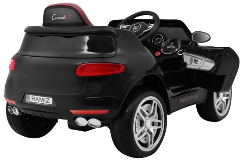 Autko Turbo-S na akumulator dla dzieci Czarny + Pilot Autko Turbo-S na akumulator dla dzieci Czarny + Pilot
