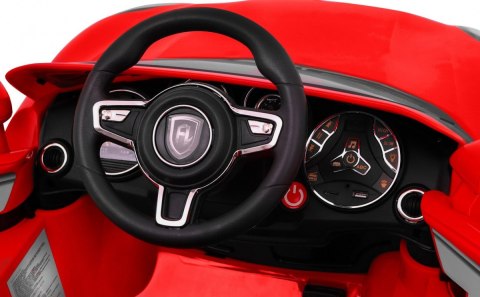 Autko Turbo-S na akumulator dla dzieci Czerwony Suv + Pilot Autko Turbo-S na akumulator dla dzieci Czerwony Suv + Pilot