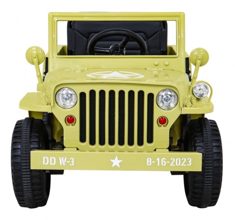 Autko Wojskowe Retro dla dzieci Beżowy + Napęd 4x4 Autko Wojskowe Retro dla dzieci Beżowy + Napęd 4x4
