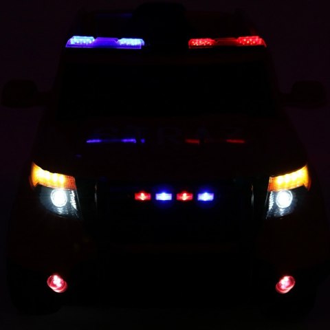 Auto SUV Straż Pożarna na akumulator dla dzieci + Syreny + Światła + Megafon + Pilot Auto SUV Straż Pożarna na akumulator dla dzieci + Syreny + Światła + Megafon + Pilot