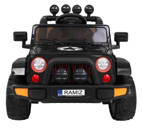 Auto Terenowe Full Time 4WD dla dzieci Czarny + Napęd 4x4 + Pilot + Audio LED + Schowek Auto Terenowe Full Time 4WD dla dzieci Czarny + Napęd 4x4 + Pilot + Audio LED + Schowek
