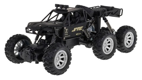 Metalowy crawler Rock Explorer 4x4 dla dzieci 8+ Zdalnie sterowany 1:18 Gumowe 6 kół Metalowy crawler Rock Explorer 4x4 dla dzieci 8+ Zdalnie sterowany 1:18 Gumowe 6 kół