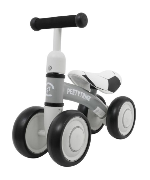 Pierwszy Rowerek biegowy PettyTrike dla dzieci Biały 4-kołowy Jeździk SporTrike Pierwszy Rowerek biegowy PettyTrike dla dzieci Biały 4-kołowy Jeździk SporTrike