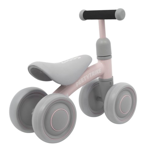Pierwszy Rowerek biegowy PettyTrike dla dzieci Różowy 4-kołowy Jeździk SporTrike Pierwszy Rowerek biegowy PettyTrike dla dzieci Różowy 4-kołowy Jeździk SporTrike