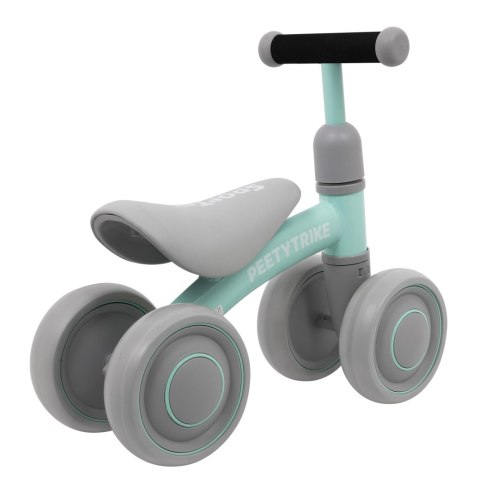 Pierwszy Rowerek biegowy PettyTrike dla dzieci Zielony 4-kołowy Jeździk SporTrike Pierwszy Rowerek biegowy PettyTrike dla dzieci Zielony 4-kołowy Jeździk SporTrike