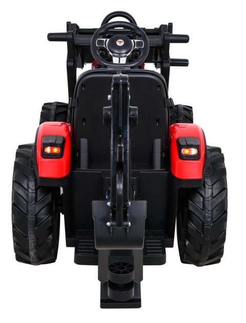 Pojazd Traktor Z Przyczepą 720-T Czerwony Pojazd Traktor Z Przyczepą 720-T Czerwony
