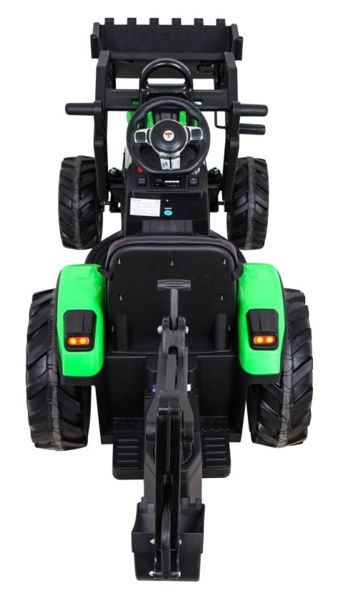 Pojazd Traktor Z Przyczepą 720-T Zielony Pojazd Traktor Z Przyczepą 720-T Zielony