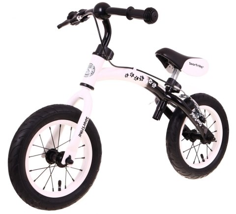 Rowerek biegowy dla dzieci Boomerang SporTrike Biały Nauki jazdy + Zmienny układ ramy Rowerek biegowy dla dzieci Boomerang SporTrike Biały Nauki jazdy + Zmienny układ ramy