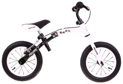 Rowerek biegowy dla dzieci Boomerang SporTrike Biały Nauki jazdy + Zmienny układ ramy Rowerek biegowy dla dzieci Boomerang SporTrike Biały Nauki jazdy + Zmienny układ ramy
