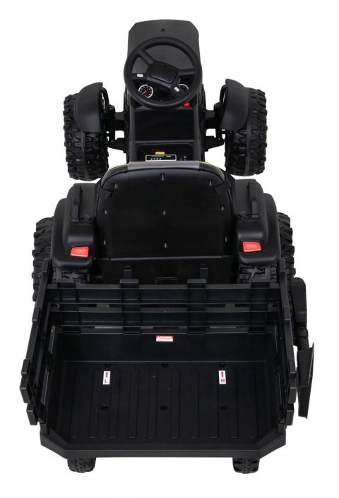 Traktor Titanium Z Przyczepą Czarny Traktor Titanium Z Przyczepą Czarny