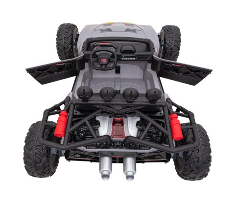 Auto Buggy Racing 5 na akumulator dla dzieci +3. Szary + Silniki 2x200W + Pilot + Wolny Start Auto Buggy Racing 5 na akumulator dla dzieci +3. Szary + Silniki 2x200W + Pilot + Wolny Start