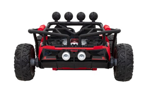 Auto Buggy Racing 5 na akumulator dla dzieci Czerwony + Silniki 2x200W + Pilot + Audio LED + Wolny Start Auto Buggy Racing 5 na akumulator dla dzieci Czerwony + Silniki 2x200W + Pilot + Audio LED + Wolny Start