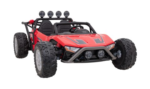 Auto Buggy Racing 5 na akumulator dla dzieci Czerwony + Silniki 2x200W + Pilot + Audio LED + Wolny Start Auto Buggy Racing 5 na akumulator dla dzieci Czerwony + Silniki 2x200W + Pilot + Audio LED + Wolny Start