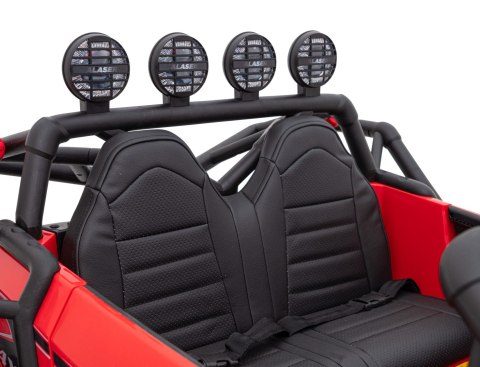 Auto Buggy Racing 5 na akumulator dla dzieci Czerwony + Silniki 2x200W + Pilot + Audio LED + Wolny Start Auto Buggy Racing 5 na akumulator dla dzieci Czerwony + Silniki 2x200W + Pilot + Audio LED + Wolny Start