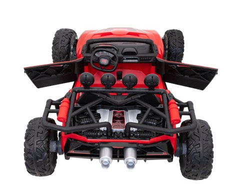 Auto Buggy Racing 5 na akumulator dla dzieci Czerwony + Silniki 2x200W + Pilot + Audio LED + Wolny Start Auto Buggy Racing 5 na akumulator dla dzieci Czerwony + Silniki 2x200W + Pilot + Audio LED + Wolny Start