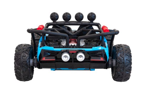 Auto Buggy Racing 5 na akumulator dla dzieci Niebieski + Silniki 2x200W + Pilot + Audio LED + Wolny Start Auto Buggy Racing 5 na akumulator dla dzieci Niebieski + Silniki 2x200W + Pilot + Audio LED + Wolny Start