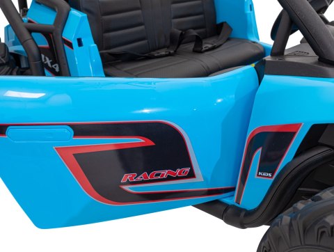 Auto Buggy Racing 5 na akumulator dla dzieci Niebieski + Silniki 2x200W + Pilot + Audio LED + Wolny Start Auto Buggy Racing 5 na akumulator dla dzieci Niebieski + Silniki 2x200W + Pilot + Audio LED + Wolny Start