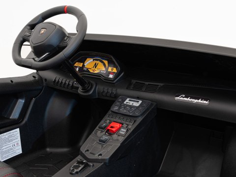Auto Lamborghini Aventador SV na akumulator dla 2 dzieci Biały Auto Lamborghini Aventador SV na akumulator dla 2 dzieci Biały