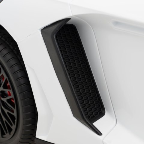 Auto Lamborghini Aventador SV na akumulator dla 2 dzieci Biały Auto Lamborghini Aventador SV na akumulator dla 2 dzieci Biały