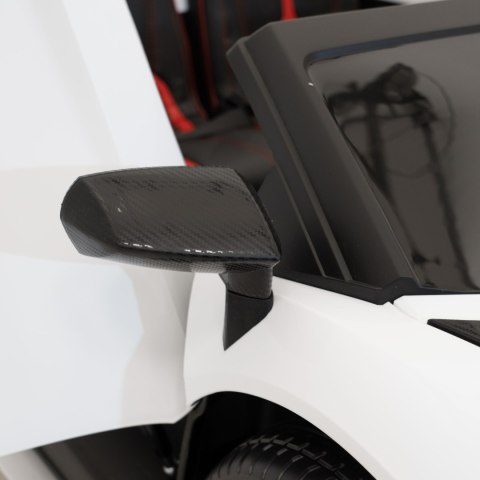 Auto Lamborghini Aventador SV na akumulator dla 2 dzieci Biały Auto Lamborghini Aventador SV na akumulator dla 2 dzieci Biały