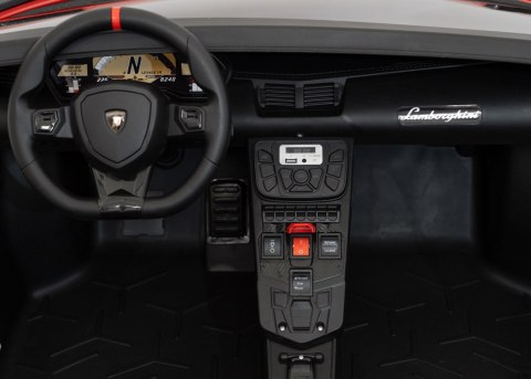 Auto Lamborghini Aventador SV na akumulator dla 2 dzieci Czerwony + Pilot 2,4 GHz + Pianka EVA + Audio LED Auto Lamborghini Aventador SV na akumulator dla 2 dzieci Czerwony + Pilot 2,4 GHz + Pianka EVA + Audio LED