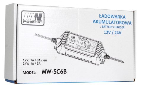 Ładowarka akumulatorowa z Wyświetlaczem LCD 12V i 24V + 2 Tryby specjalne Ładowarka akumulatorowa z Wyświetlaczem LCD 12V i 24V + 2 Tryby specjalne