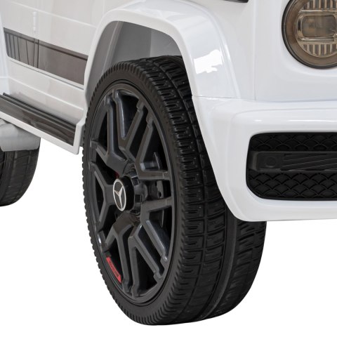 Mercedes AMG G63 dla dzieci Biały + Pilot Mercedes AMG G63 dla dzieci Biały + Pilot