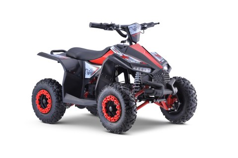 Quad HIPERFECT na akumulator Czerwony 35km/h + Silnik 1000W + Koła pompowane + Regulacja siedzenia Quad HIPERFECT na akumulator Czerwony 35km/h + Silnik 1000W + Koła pompowane + Regulacja siedzenia