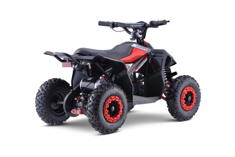 Quad HIPERFECT na akumulator Czerwony 35km/h + Silnik 1000W + Koła pompowane + Regulacja siedzenia Quad HIPERFECT na akumulator Czerwony 35km/h + Silnik 1000W + Koła pompowane + Regulacja siedzenia