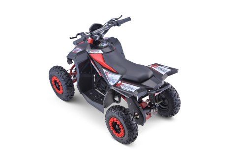 Quad HIPERFECT na akumulator Czerwony 35km/h + Silnik 1000W + Koła pompowane + Regulacja siedzenia Quad HIPERFECT na akumulator Czerwony 35km/h + Silnik 1000W + Koła pompowane + Regulacja siedzenia
