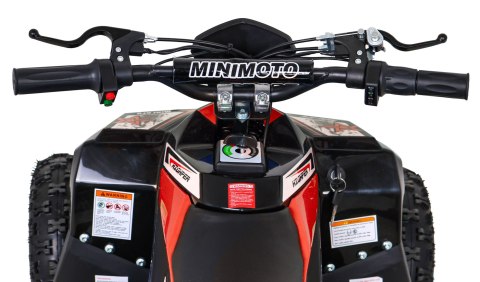 Quad HIPERFECT na akumulator Czerwony 35km/h + Silnik 1000W + Koła pompowane + Regulacja siedzenia Quad HIPERFECT na akumulator Czerwony 35km/h + Silnik 1000W + Koła pompowane + Regulacja siedzenia