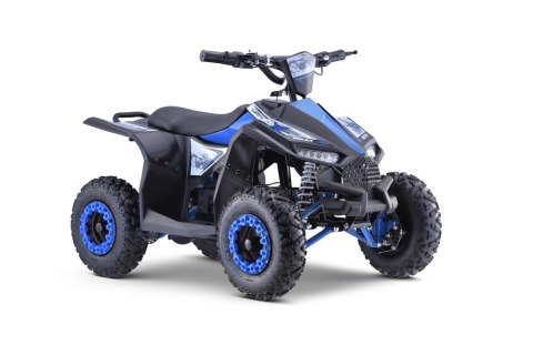 Quad HIPERFECT na akumulator Niebieski 35km/h + Silnik 1000W + Koła pompowane + Regulacja siedzenia Quad HIPERFECT na akumulator Niebieski 35km/h + Silnik 1000W + Koła pompowane + Regulacja siedzenia