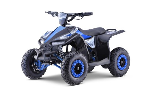 Quad HIPERFECT na akumulator Niebieski 35km/h + Silnik 1000W + Koła pompowane + Regulacja siedzenia Quad HIPERFECT na akumulator Niebieski 35km/h + Silnik 1000W + Koła pompowane + Regulacja siedzenia