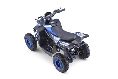 Quad HIPERFECT na akumulator Niebieski 35km/h + Silnik 1000W + Koła pompowane + Regulacja siedzenia Quad HIPERFECT na akumulator Niebieski 35km/h + Silnik 1000W + Koła pompowane + Regulacja siedzenia
