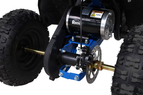 Quad HIPERFECT na akumulator Niebieski 35km/h + Silnik 1000W + Koła pompowane + Regulacja siedzenia Quad HIPERFECT na akumulator Niebieski 35km/h + Silnik 1000W + Koła pompowane + Regulacja siedzenia