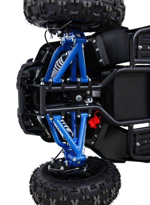 Quad HIPERFECT na akumulator Niebieski 35km/h + Silnik 1000W + Koła pompowane + Regulacja siedzenia Quad HIPERFECT na akumulator Niebieski 35km/h + Silnik 1000W + Koła pompowane + Regulacja siedzenia