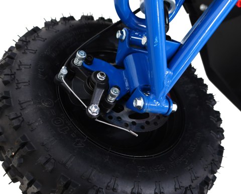 Quad HIPERFECT na akumulator Niebieski 35km/h + Silnik 1000W + Koła pompowane + Regulacja siedzenia Quad HIPERFECT na akumulator Niebieski 35km/h + Silnik 1000W + Koła pompowane + Regulacja siedzenia