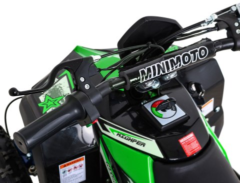 Quad HIPERFECT na akumulator Zielony 35km/h + Silnik 1000W + Koła pompowane + Regulacja siedzenia Quad HIPERFECT na akumulator Zielony 35km/h + Silnik 1000W + Koła pompowane + Regulacja siedzenia