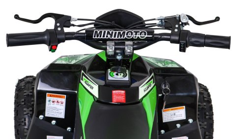 Quad HIPERFECT na akumulator Zielony 35km/h + Silnik 1000W + Koła pompowane + Regulacja siedzenia Quad HIPERFECT na akumulator Zielony 35km/h + Silnik 1000W + Koła pompowane + Regulacja siedzenia