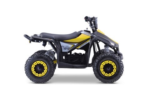 Quad HIPERFECT na akumulator Żółty 35km/h + Silnik 1000W + Koła pompowane + Regulacja siedzenia Quad HIPERFECT na akumulator Żółty 35km/h + Silnik 1000W + Koła pompowane + Regulacja siedzenia