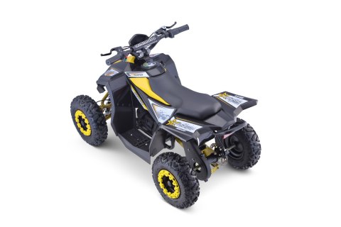 Quad HIPERFECT na akumulator Żółty 35km/h + Silnik 1000W + Koła pompowane + Regulacja siedzenia Quad HIPERFECT na akumulator Żółty 35km/h + Silnik 1000W + Koła pompowane + Regulacja siedzenia